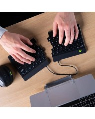 Tastiera e Mouse R-Go RGOSBESWLBL Nero Spagnolo QWERTY Tastiera e Mouse R-Go RGOSBESWLBL Nero Spagnolo QWERTY