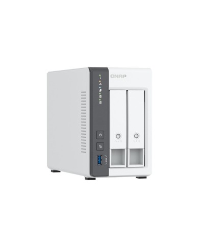 Memorizzazione in Rete NAS Qnap TS-216G Bianco Nero ARM Cortex-A55