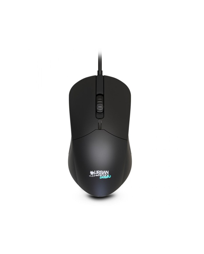Mouse Urban Factory GWM01UF Nero 1200 DPI Mouse Urban Factory GWM01UF Nero 1200 DPI