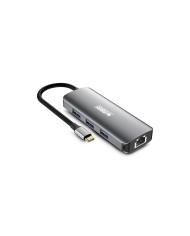 Hub USB-C Urban Factory MHC55UF Grigio Hub USB-C Urban Factory MHC55UF Grigio