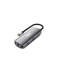 Hub USB-C Urban Factory MHC55UF Grigio Hub USB-C Urban Factory MHC55UF Grigio