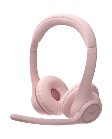 Auricolari con Microfono Logitech 981-001412 Rosa Auricolari con Microfono Logitech 981-001412 Rosa