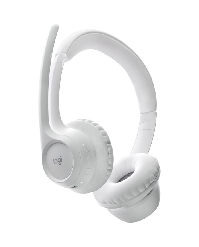 Auricolari con Microfono Logitech 981-001417 Bianco Auricolari con Microfono Logitech 981-001417 Bianco