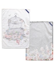 Panno da Cucina HappyFriday Hanging Garden Multicolore 70 x 50 cm (2 Unità) Panno da Cucina HappyFriday Hanging Garden Multicolore 70 x 50 cm (2 Unità)