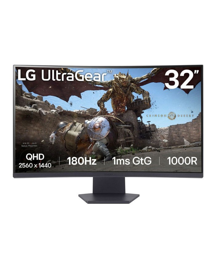 Monitor Gaming LG 32GS60QC-B Quad HD 32" 180 Hz Monitor Gaming LG 32GS60QC-B Quad HD 32" 180 Hz