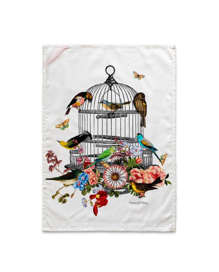 Panno da Cucina HappyFriday Hanging Garden Multicolore 70 x 50 cm (2 Unità) Panno da Cucina HappyFriday Hanging Garden Multicolore 70 x 50 cm (2 Unità)