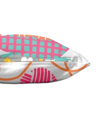 Fodera per cuscino HappyFriday Moshi Moshi Cat & Mouse Multicolore 50 x 30 cm