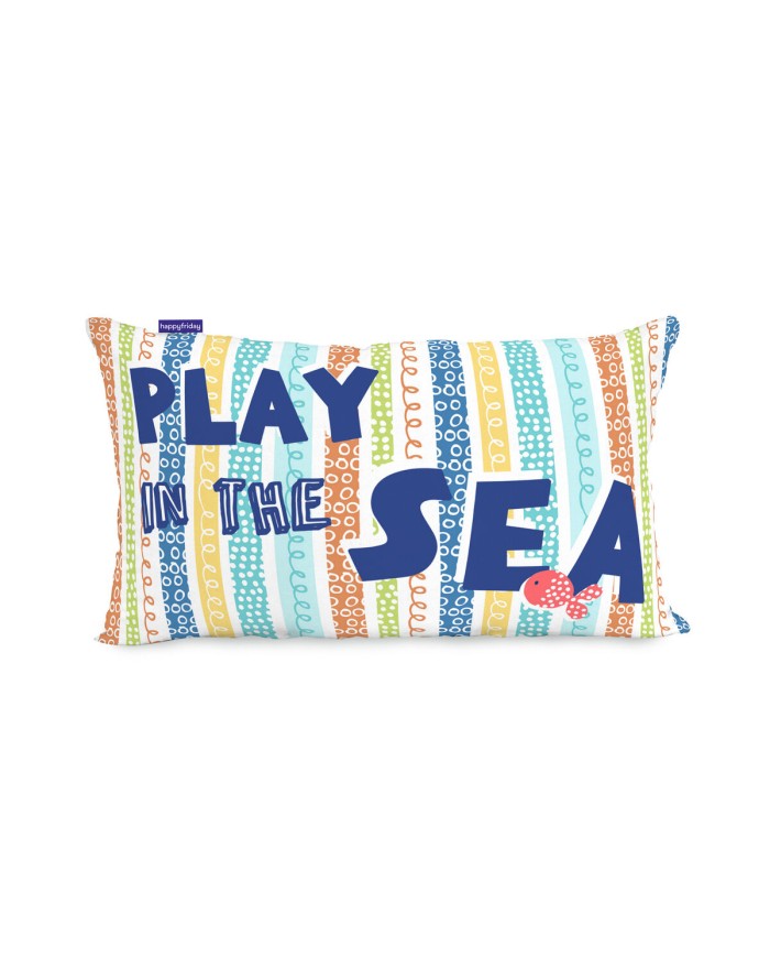Fodera per cuscino HappyFriday Moshi Moshi Sea Life Multicolore 50 x 30 cm Fodera per cuscino HappyFriday Moshi Moshi Sea Life Multicolore 50 x 30 cm