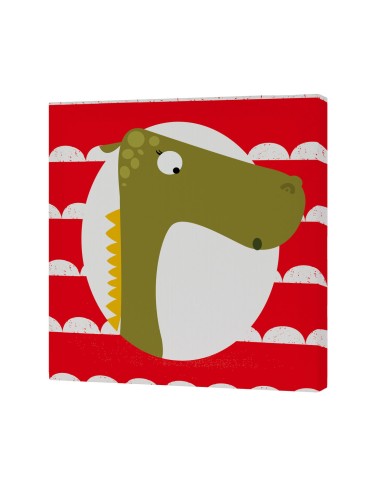 Tela HappyFriday Baleno Teen Dragon Multicolore 27 x 27 cm Tela HappyFriday Baleno Teen Dragon Multicolore 27 x 27 cm