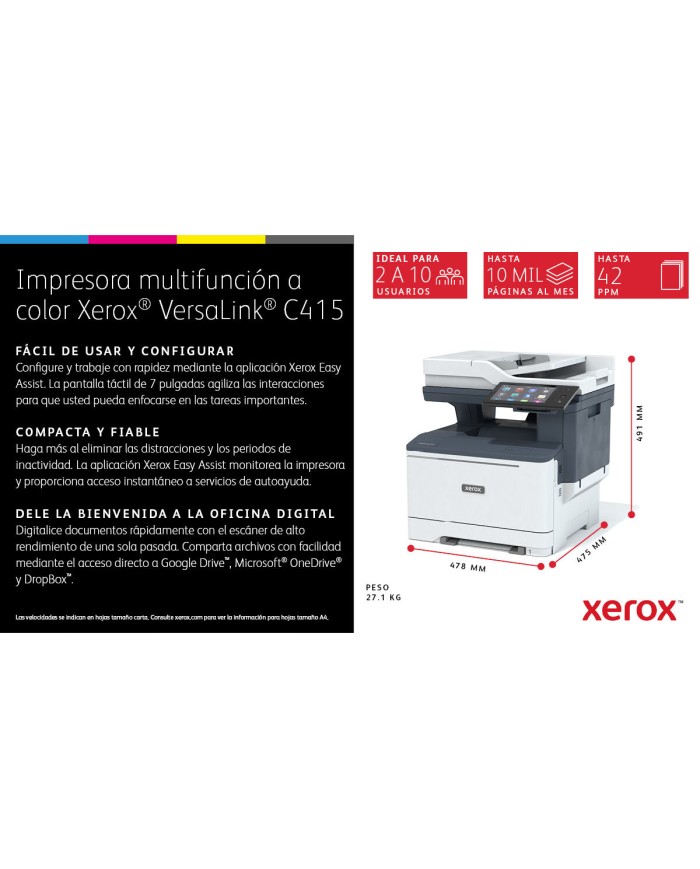 Stampante Laser Xerox C415V_DN