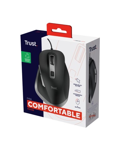 Mouse senza Fili Trust 24728 Nero