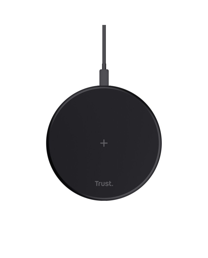 Caricabatterie Senza Fili Trust 24784 Nero USB-C 15 W Caricabatterie Senza Fili Trust 24784 Nero USB-C 15 W