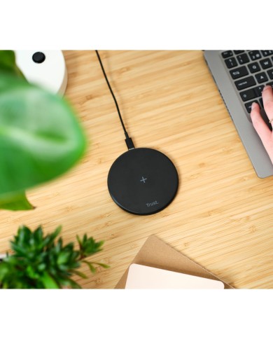 Caricabatterie Senza Fili Trust 24784 Nero USB-C 15 W