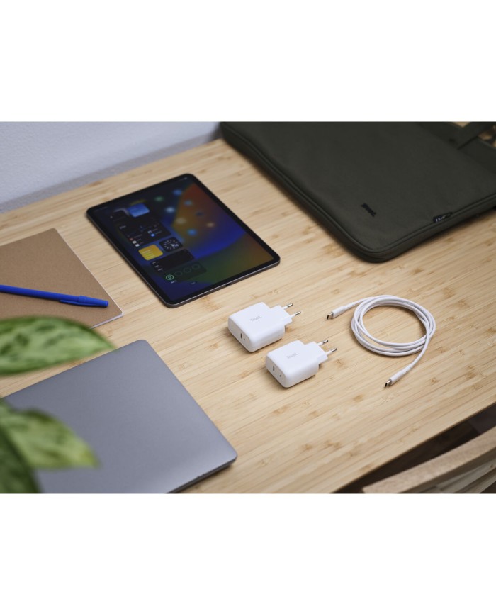 Caricabatterie da Parete Trust 25138 Bianco