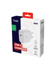 Caricabatterie da Parete Trust 25138 Bianco