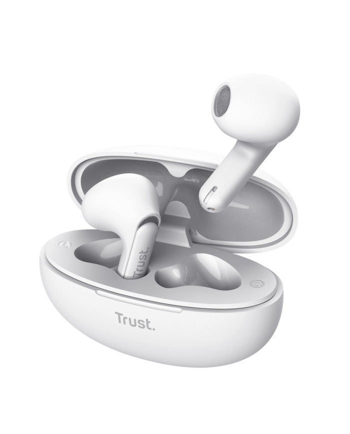 Auricolari in Ear Bluetooth Trust Yavi Bianco