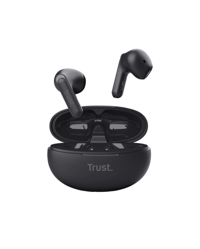 Auricolari in Ear Bluetooth Trust Yavi Nero Auricolari in Ear Bluetooth Trust Yavi Nero