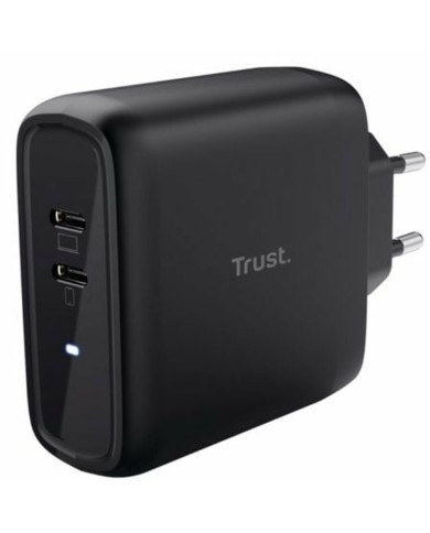 Caricabatterie da Parete Trust 25380 Nero (1 Unità) Caricabatterie da Parete Trust 25380 Nero (1 Unità)