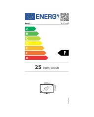 Monitor BenQ 9H.LLLLA.TPE Quad HD 27" 75 Hz