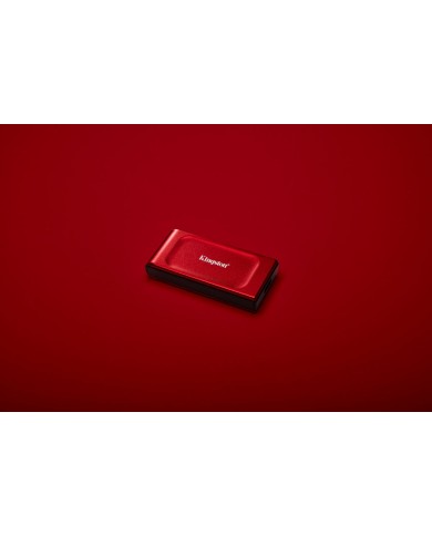 Hard Disk Esterno Kingston SXS1000R/2000G Rosso 2 TB