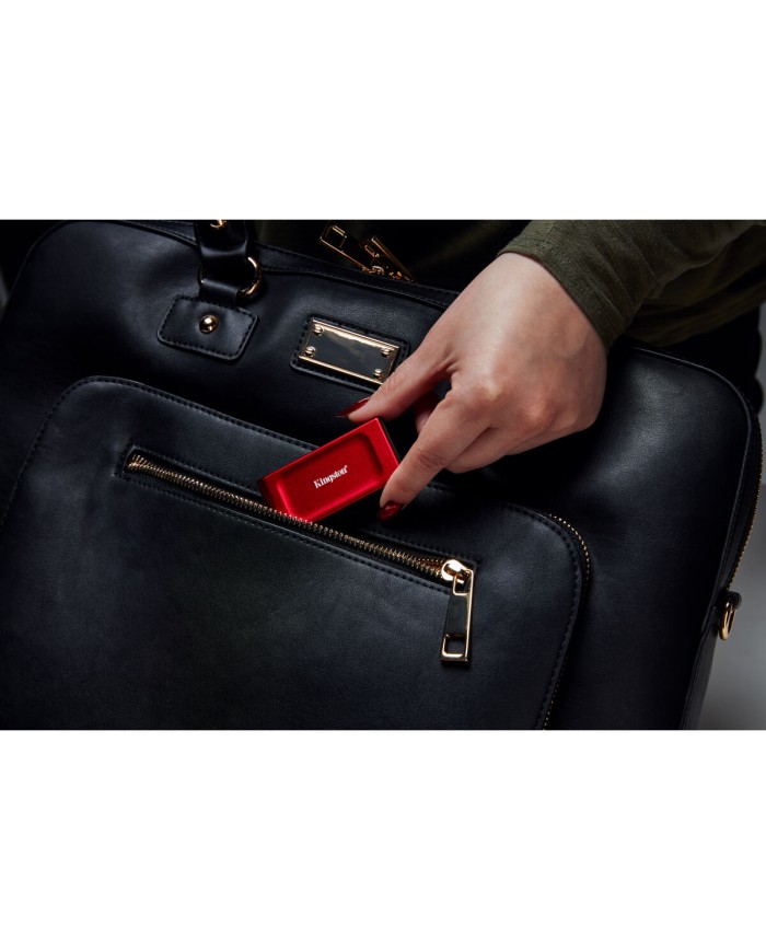 Hard Disk Esterno Kingston SXS1000R/2000G Rosso 2 TB