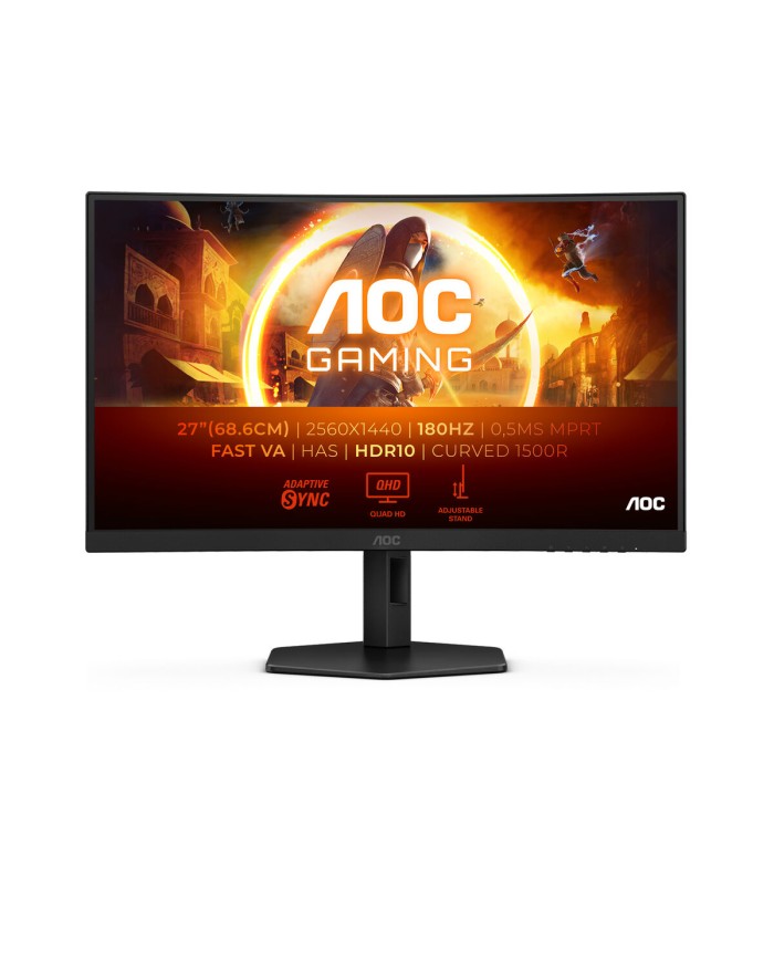 Monitor Gaming AOC CQ27G4X Quad HD 27" 180 Hz Monitor Gaming AOC CQ27G4X Quad HD 27" 180 Hz