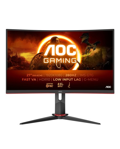 Monitor Gaming AOC C27G2Z3/BK Full HD 27" Monitor Gaming AOC C27G2Z3/BK Full HD 27"