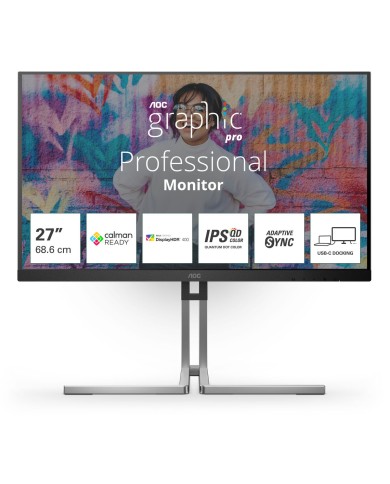 Monitor Gaming AOC Q27U3CV 4K Ultra HD 27" Monitor Gaming AOC Q27U3CV 4K Ultra HD 27"