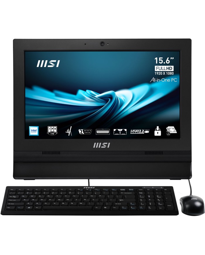 All in One MSI 00-A60211-007 4 GB 256 GB SSD 15,6" Intel Celeron N100 4 GB RAM All in One MSI 00-A60211-007 4 GB 256 GB SSD 15,6" Intel Celeron N100 4 GB RAM