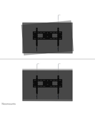 Supporto TV Neomounts WL35-750BL16 42" 86"