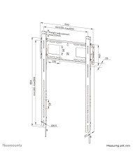 Supporto TV Neomounts WL30-750BL18P 100 kg 98"