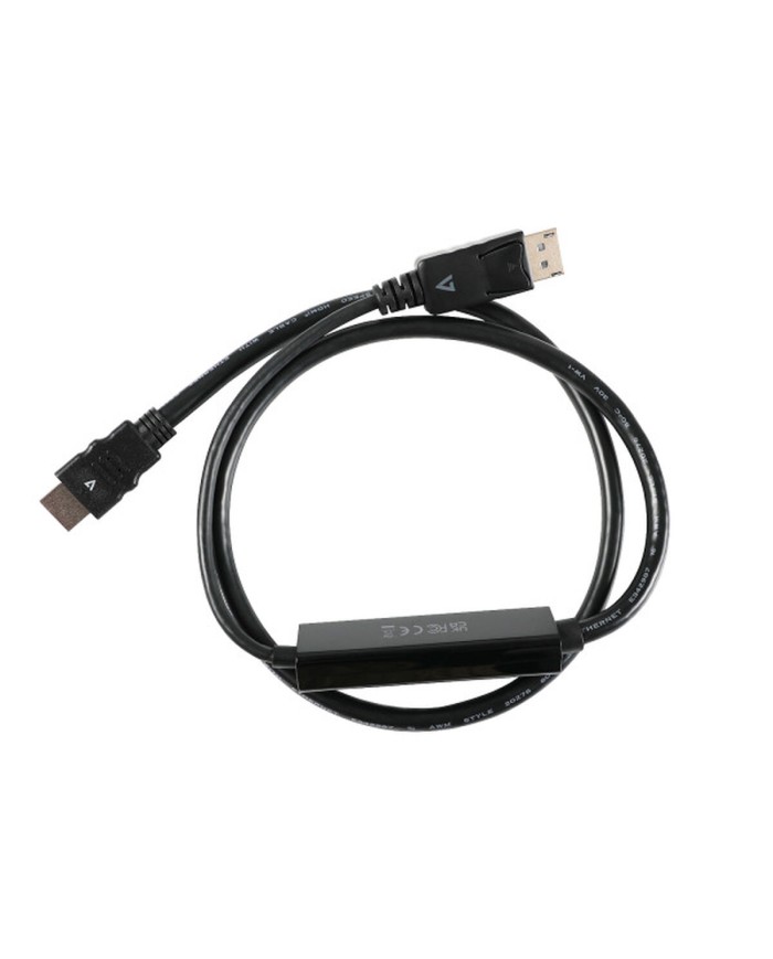 Cavo da DisplayPort a HDMI V7 V7DP14HDMI21-1M-BLK Cavo da DisplayPort a HDMI V7 V7DP14HDMI21-1M-BLK