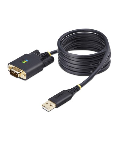 Cavo USB Startech 1P6FFC-USB-SERIAL Nero 2 m Cavo USB Startech 1P6FFC-USB-SERIAL Nero 2 m