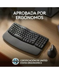 Tastiera Logitech 920-012296 Grafite Spagnolo QWERTY Tastiera Logitech 920-012296 Grafite Spagnolo QWERTY