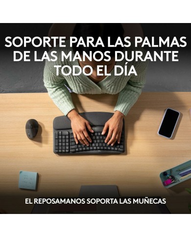 Tastiera Logitech 920-012296 Grafite Spagnolo QWERTY