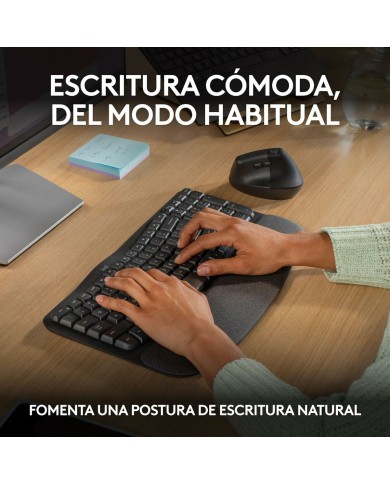 Tastiera Logitech 920-012296 Grafite Spagnolo QWERTY