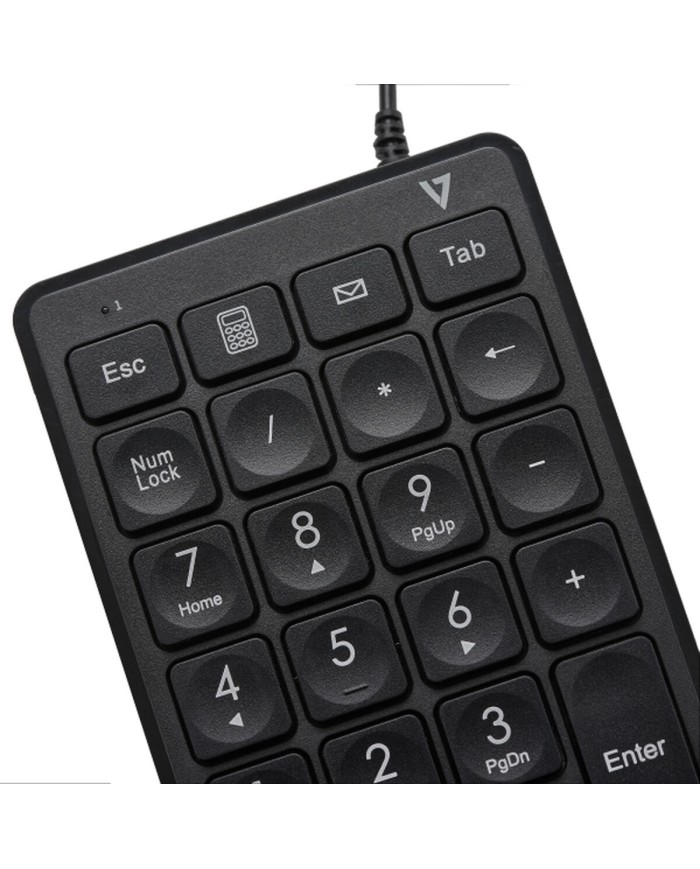 Tastiera numerica V7 KP350 Nero Tastiera numerica V7 KP350 Nero