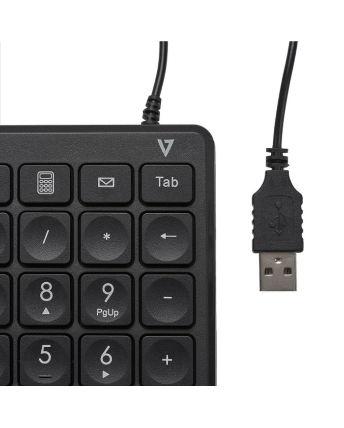 Tastiera numerica V7 KP350 Nero Tastiera numerica V7 KP350 Nero