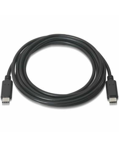 Cavo USB-C Aisens A107-0056 Nero 1 m Cavo USB-C Aisens A107-0056 Nero 1 m