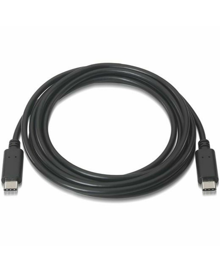 Cavo USB-C Aisens A107-0056 Nero 1 m