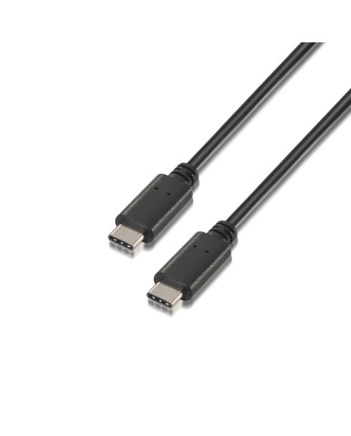 Cavo USB-C Aisens A107-0056 Nero 1 m Cavo USB-C Aisens A107-0056 Nero 1 m