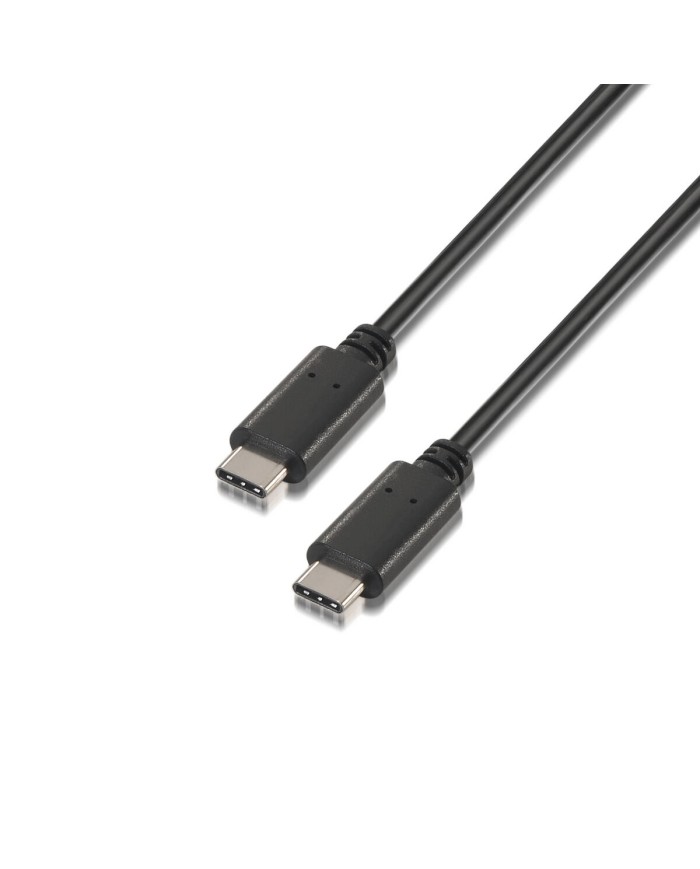 Cavo USB-C Aisens A107-0056 Nero 1 m