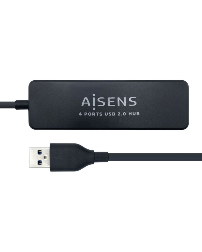Hub USB Aisens A104-0402 Nero Hub USB Aisens A104-0402 Nero