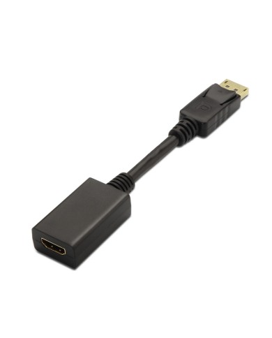 Adattatore DisplayPort con HDMI Aisens A125-0134 Nero 15 cm