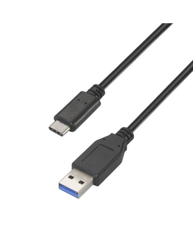 Cavo USB A con USB-C Aisens A107-0450 Nero 1,5 m Cavo USB A con USB-C Aisens A107-0450 Nero 1,5 m