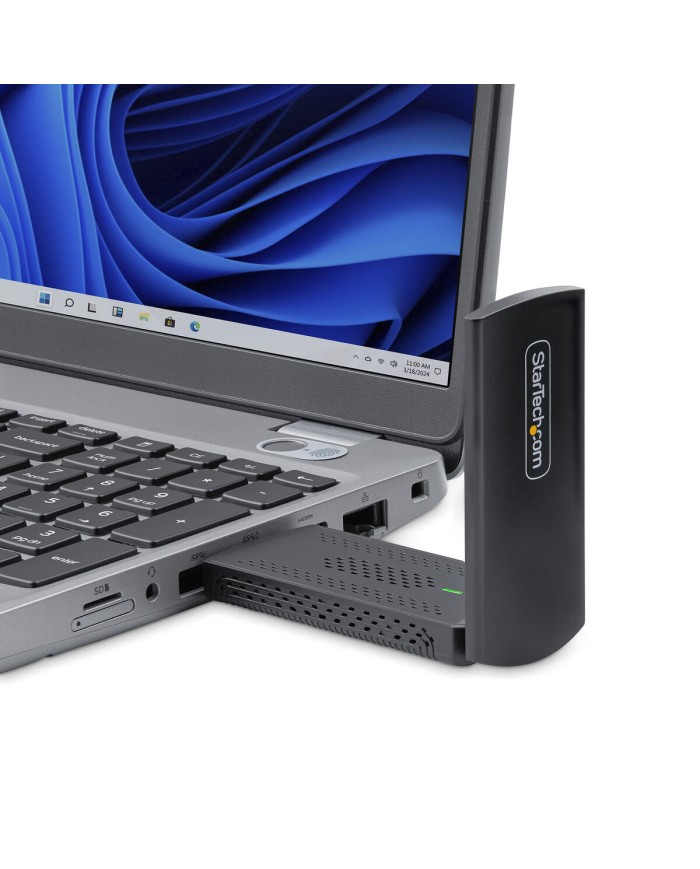 Scheda di Rete Startech AX54005A-USB-WIFI-6E