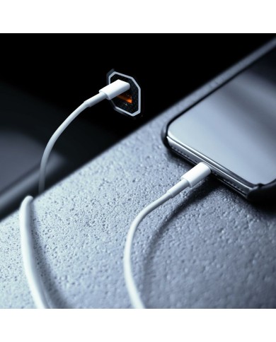 Caricabatterie per Auto Aisens ASCH-CAR2PQC-BK Nero Caricabatterie per Auto Aisens ASCH-CAR2PQC-BK Nero