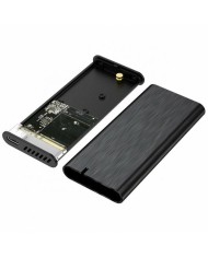 Involucro per Hard Disk Aisens ASM2-008B Nero