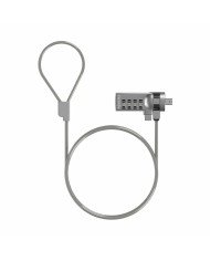 Cavo di Sicurezza Aisens ASLK-D40N01-SL Argentato 1,5 m