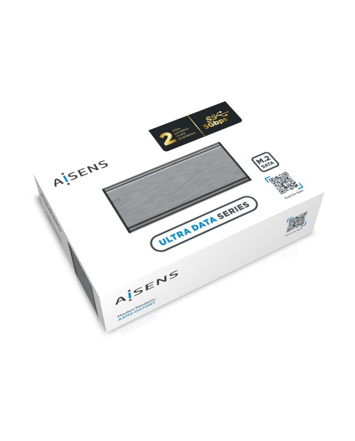 Involucro per Hard Disk Aisens ASM2-007GRY Grigio